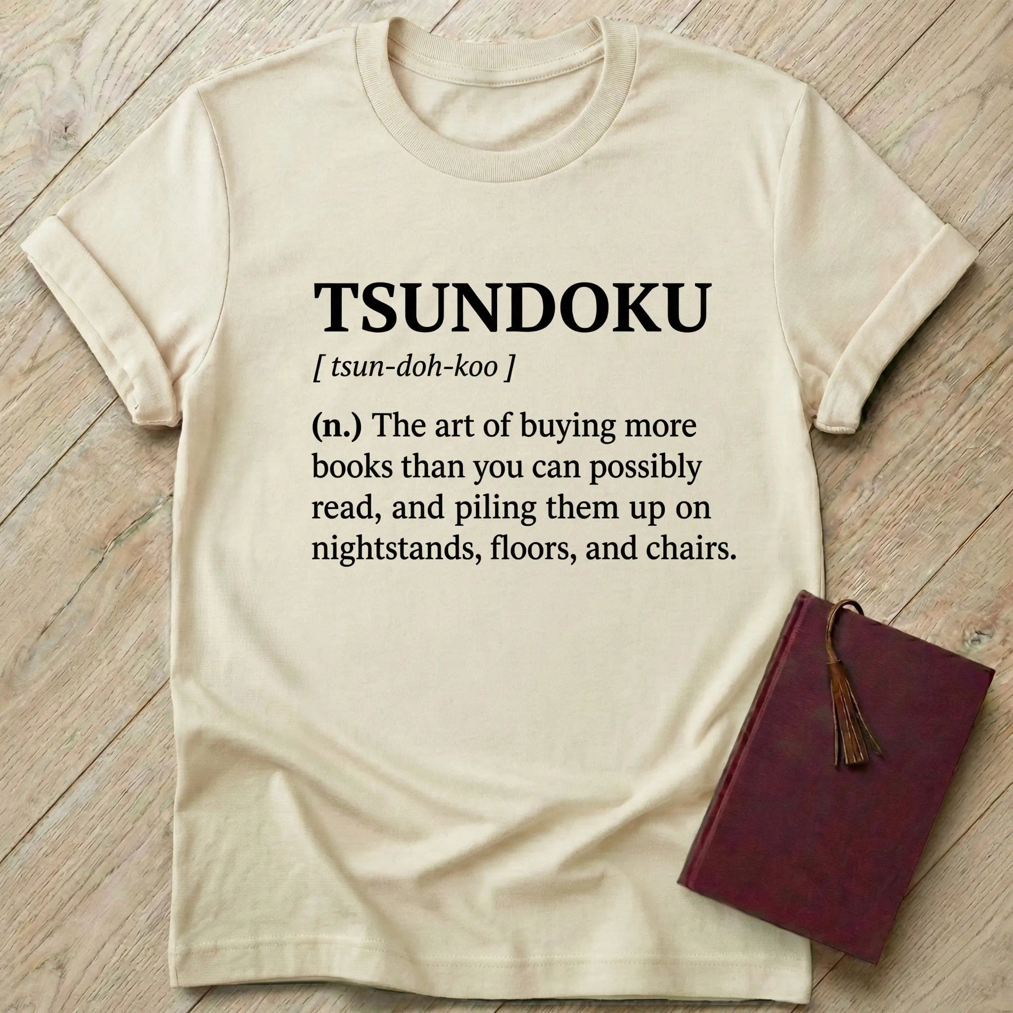Tsundoku Dictionary T-Shirt