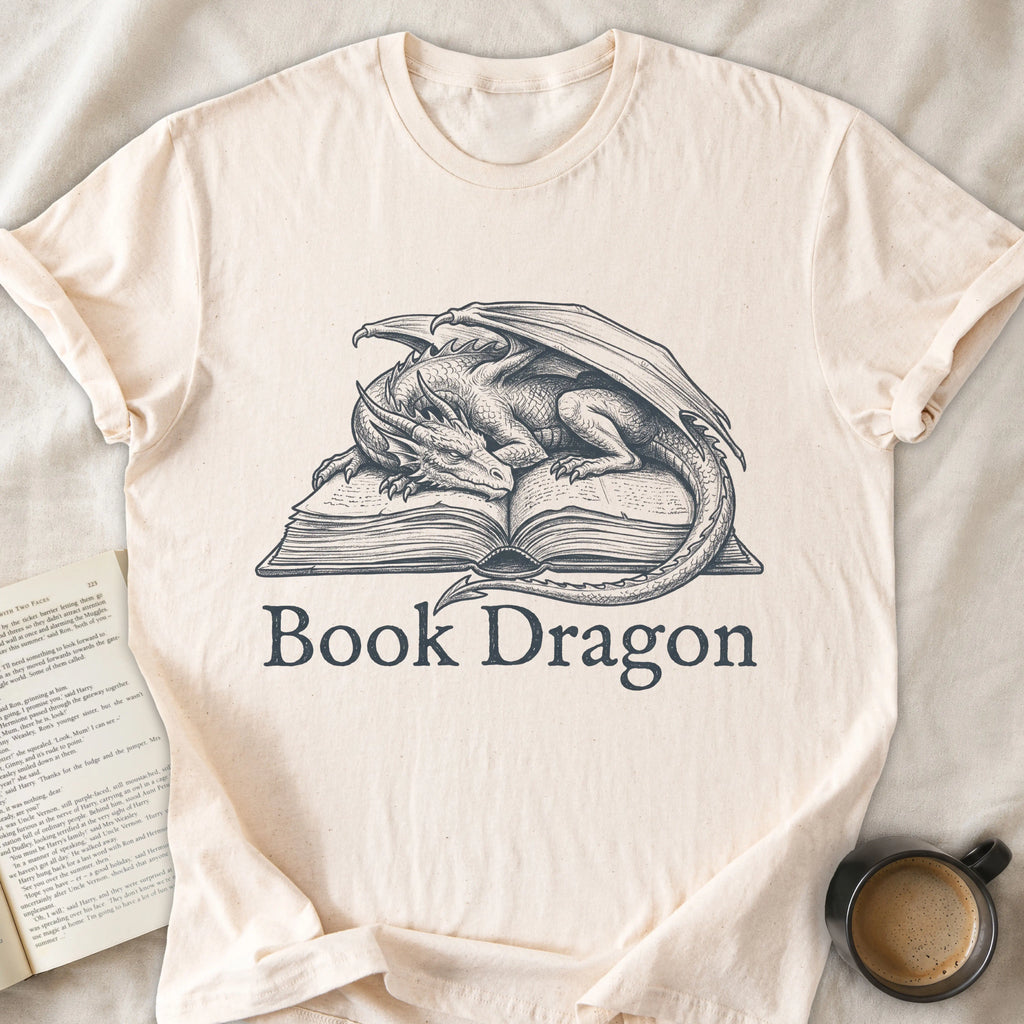 Book Dragon Drawing