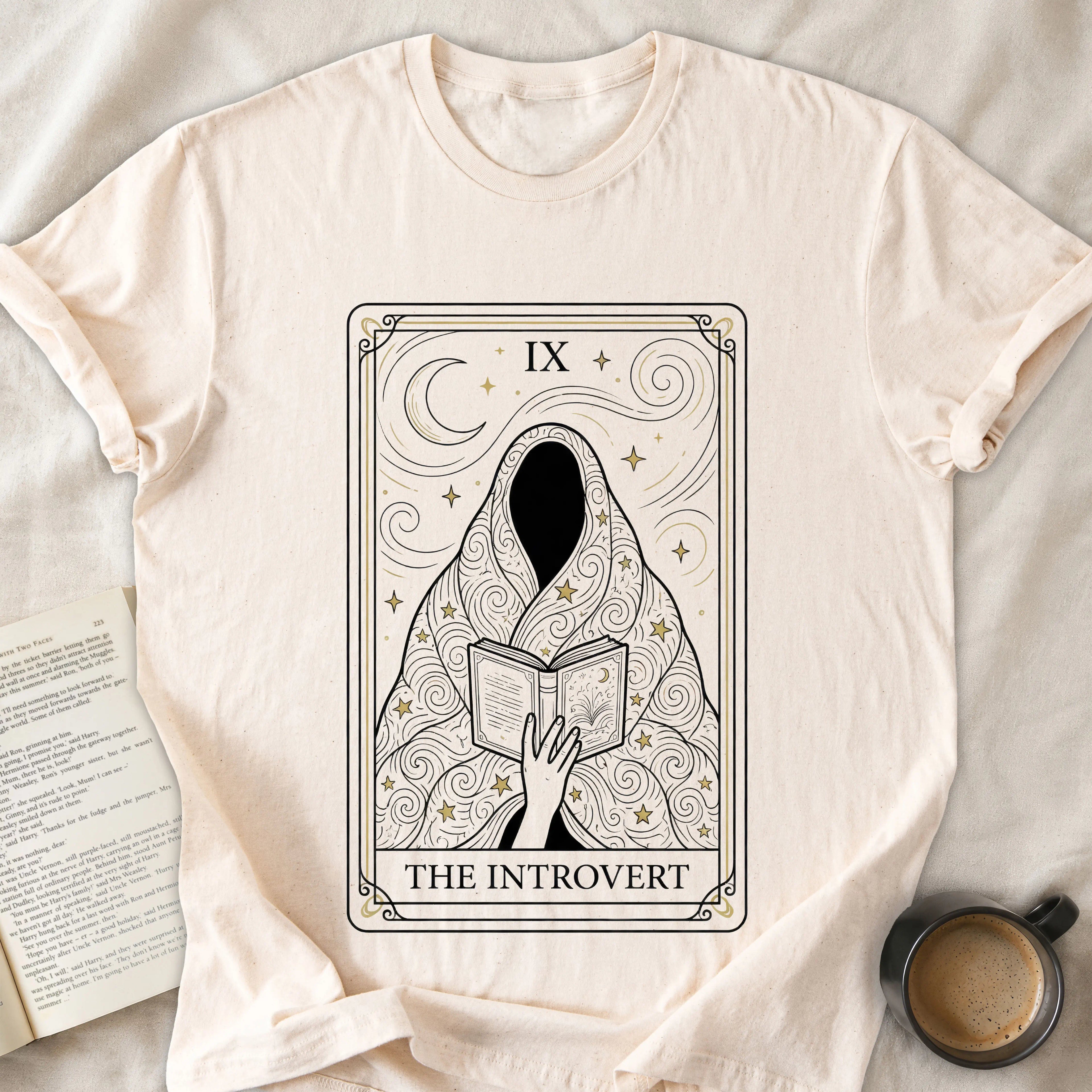 The Introvert Tarot Card