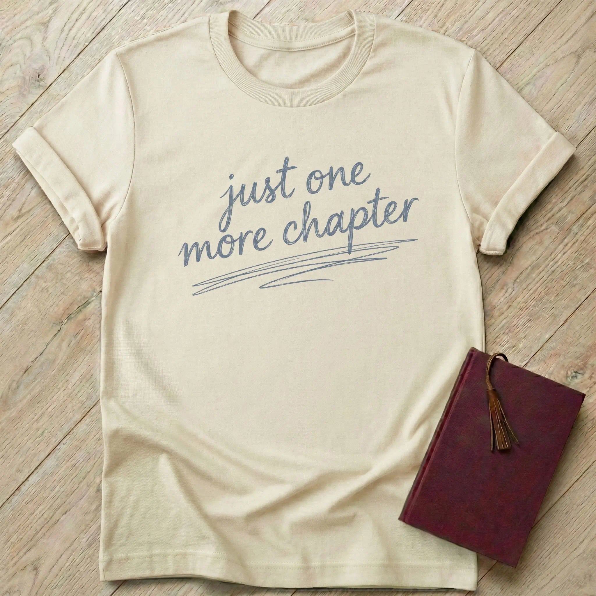 Just One More Chapter Scribble T-Shirt