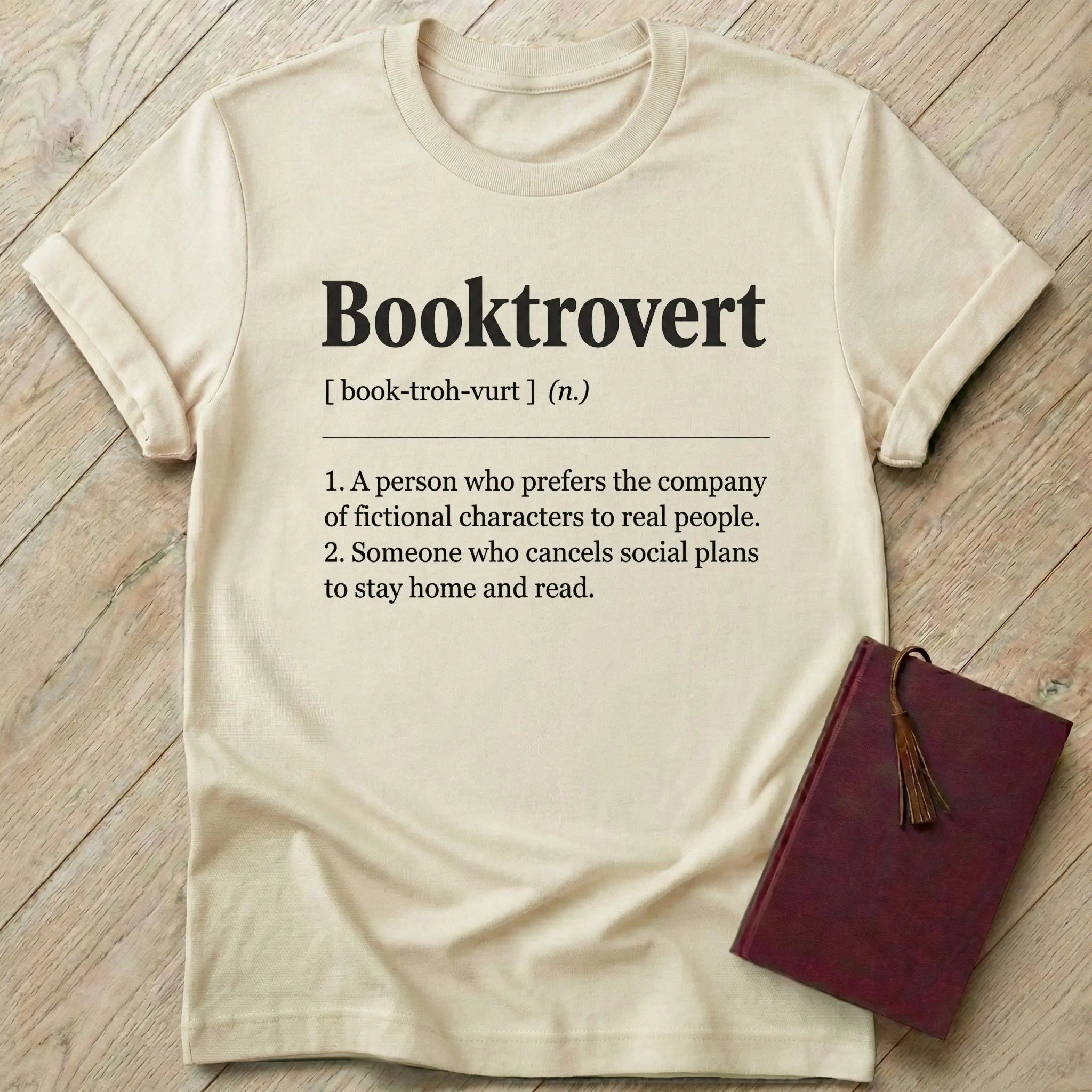 Booktrovert Dictionary T-Shirt