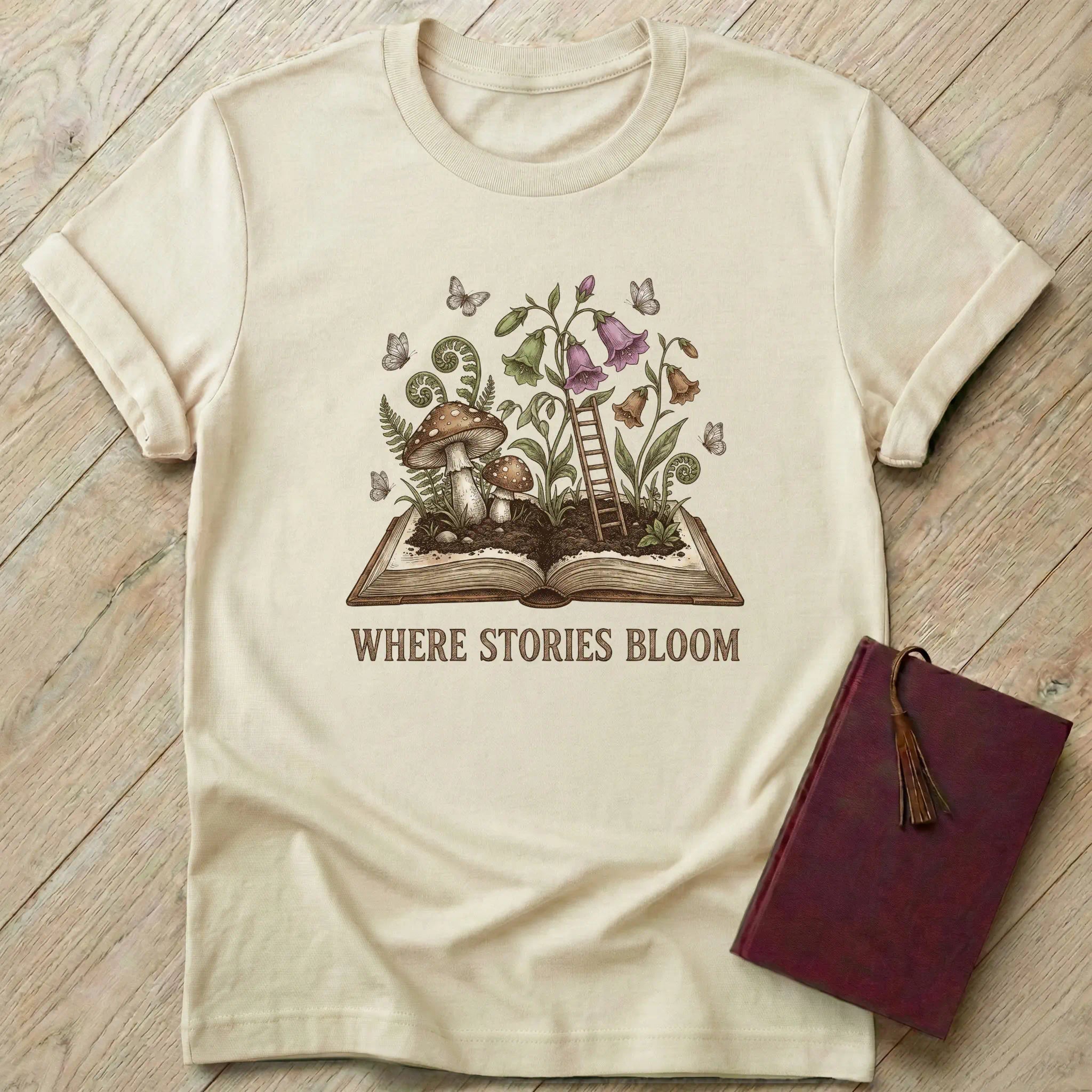 Where Stories Bloom T-Shirt