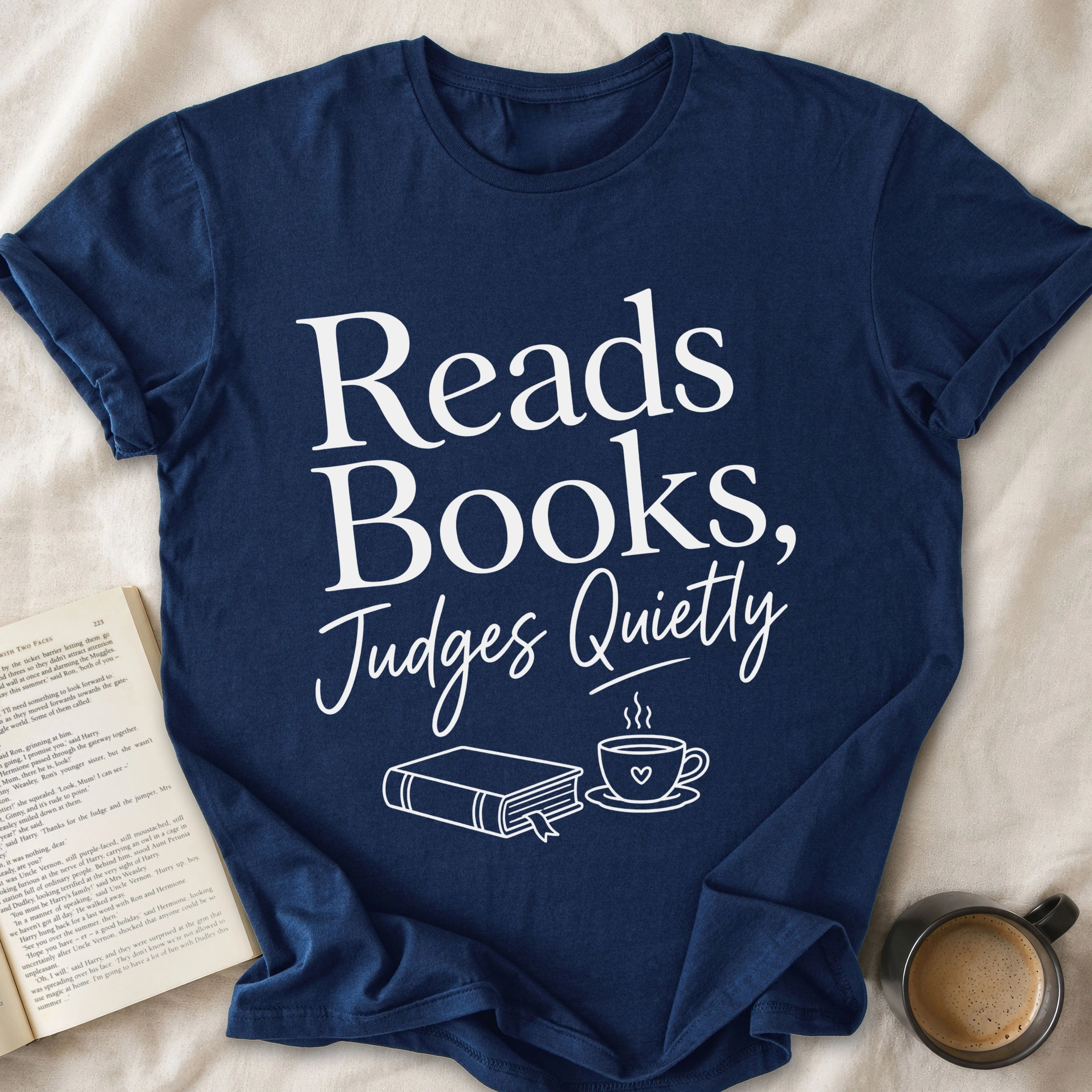 Reads Books Judges Quietly
