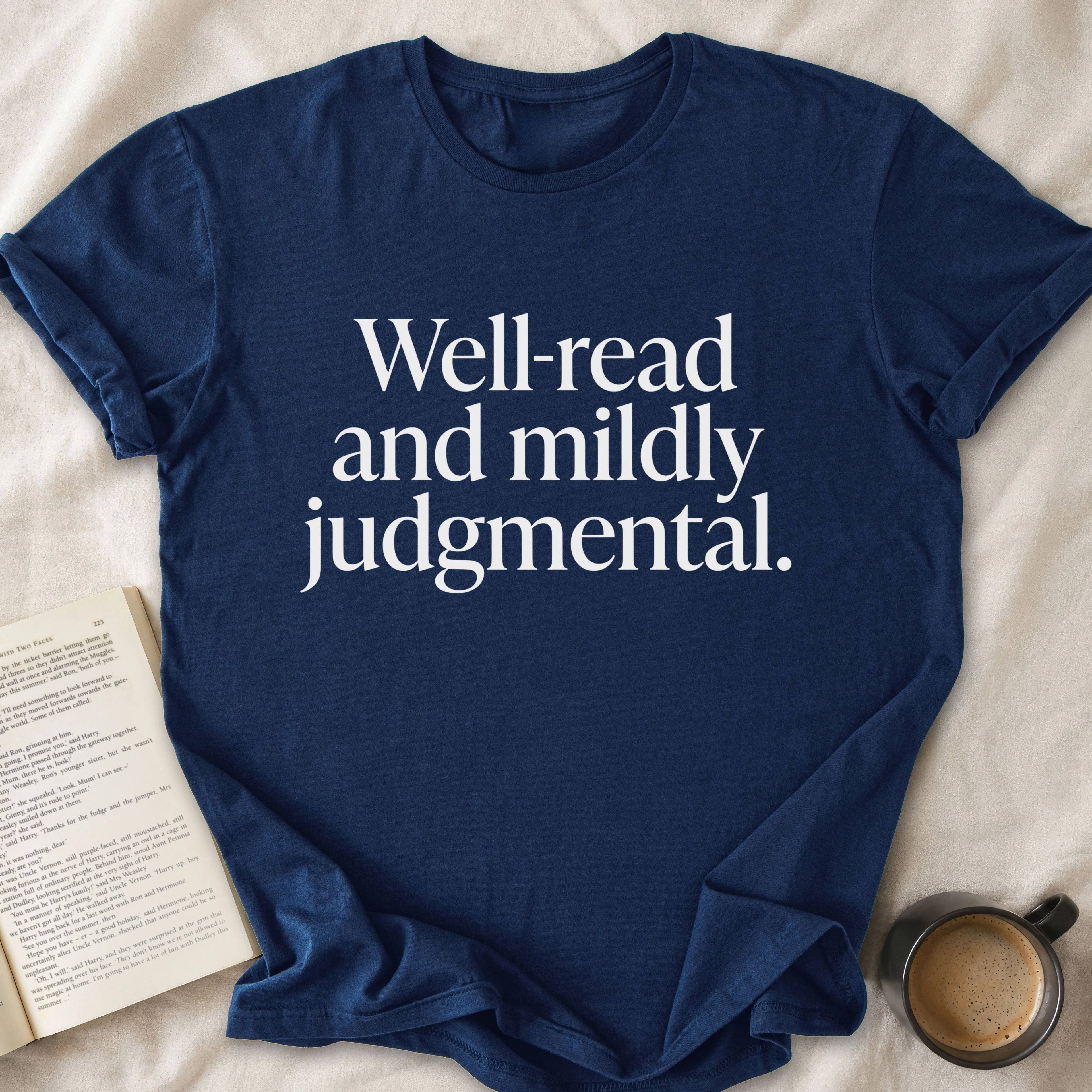Well-read and mildly judgmental