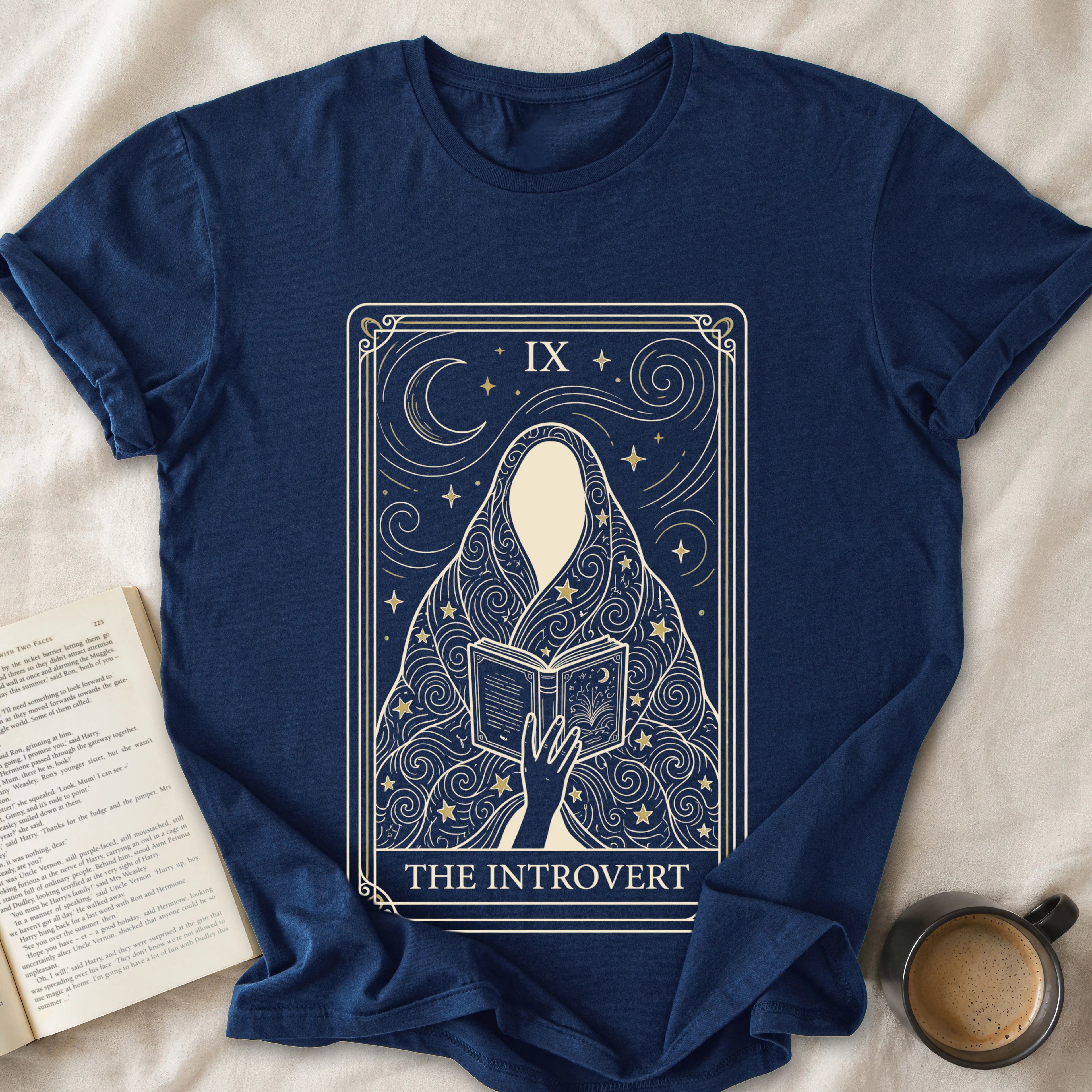 The Introvert Tarot Card