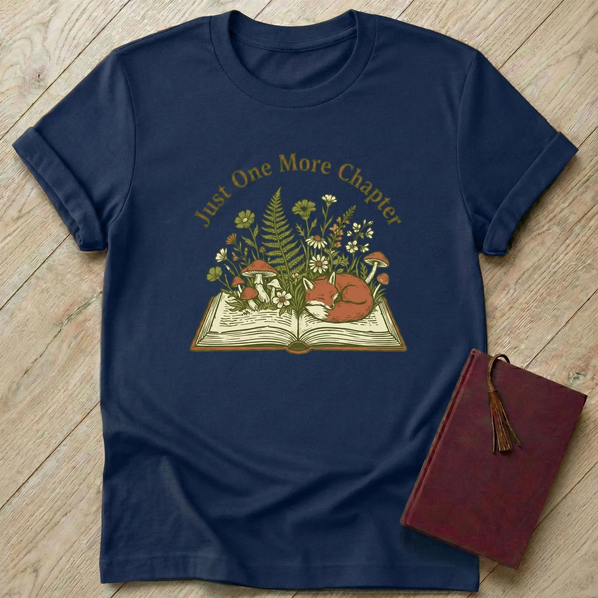 Just One More Chapter Whimsical T-Shirt