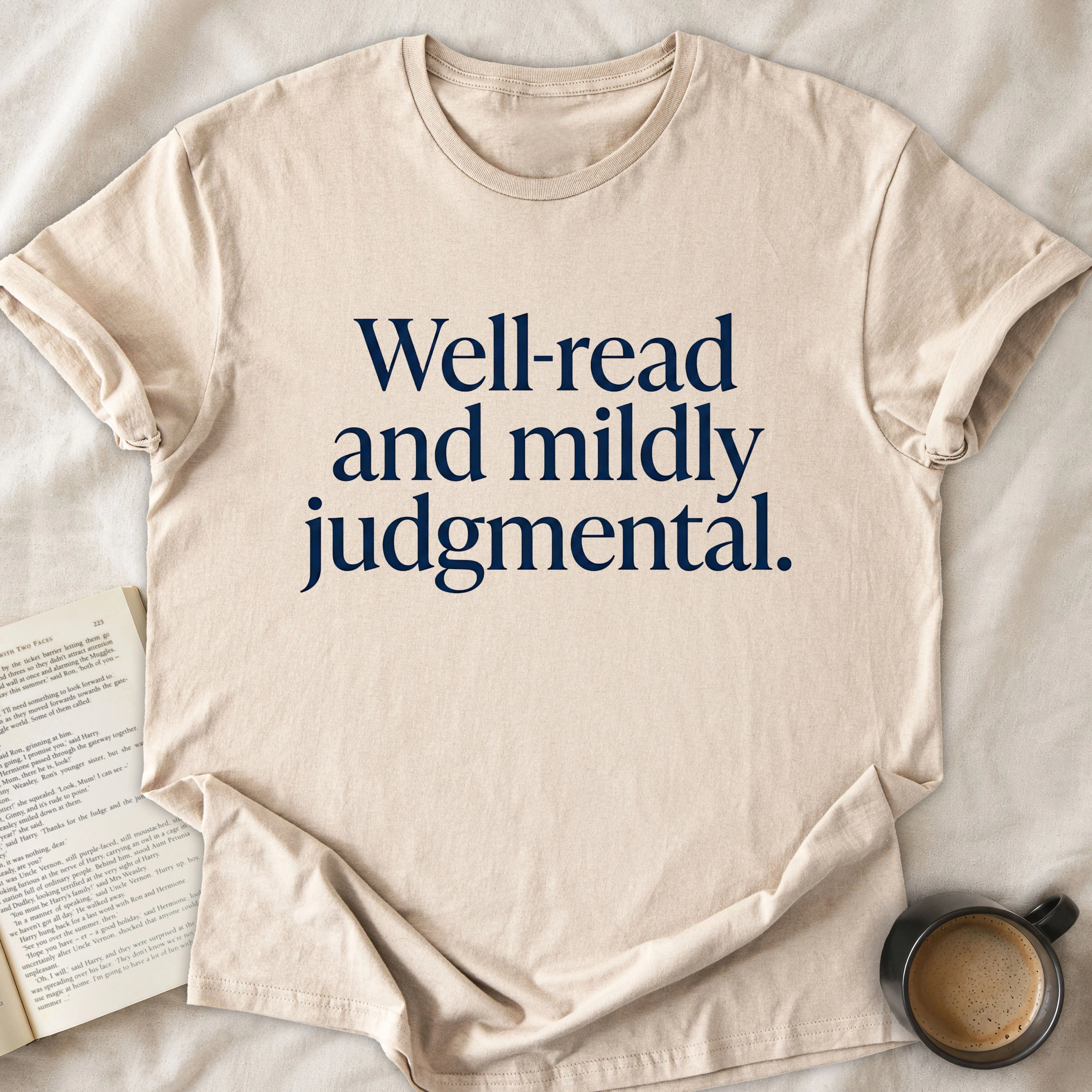Well-read and mildly judgmental