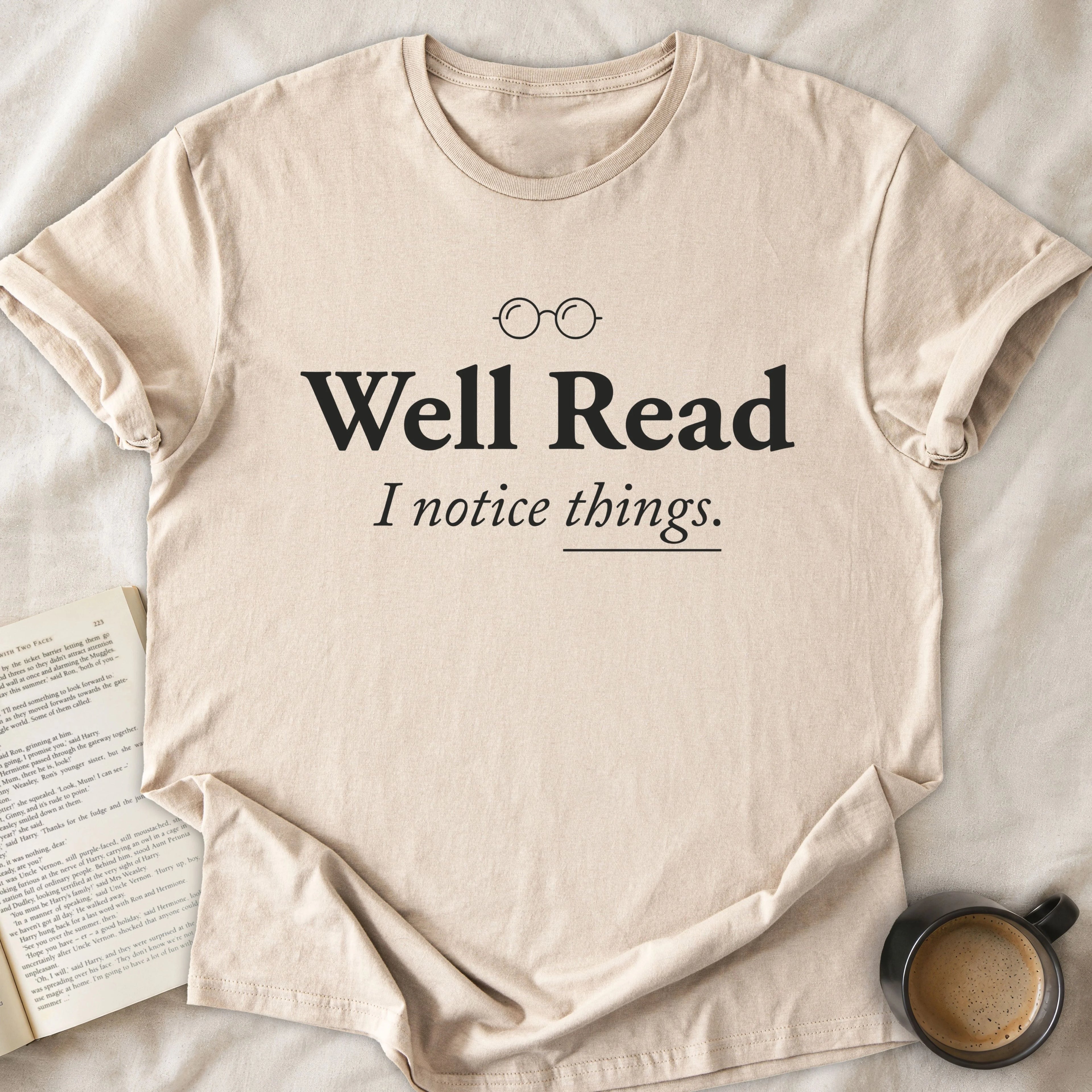 Well Read I Notice Things