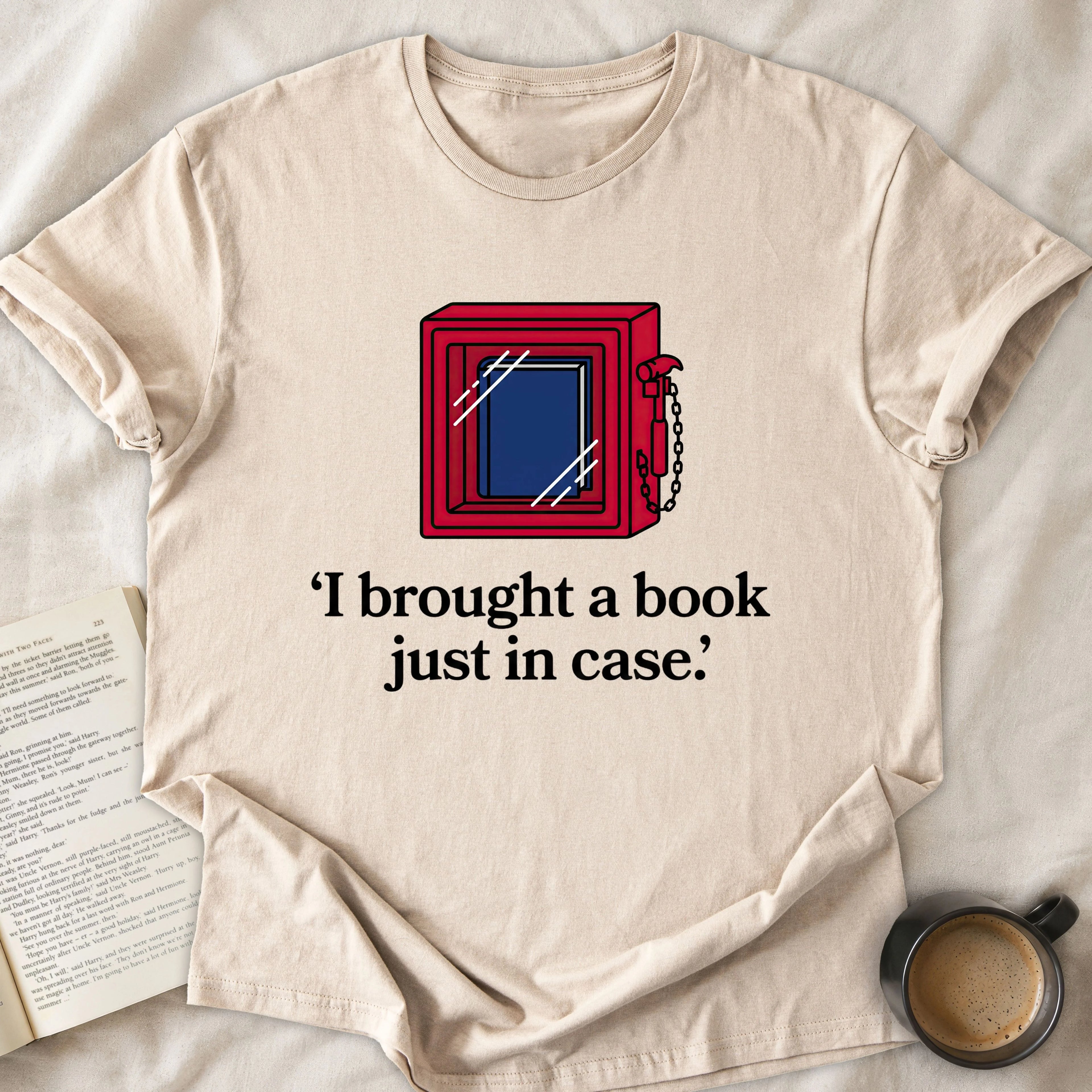 I Brought A Book Just In Case