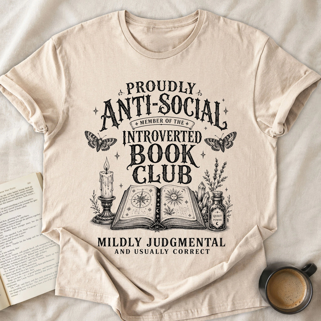 Introverted Book Club Whimsical
