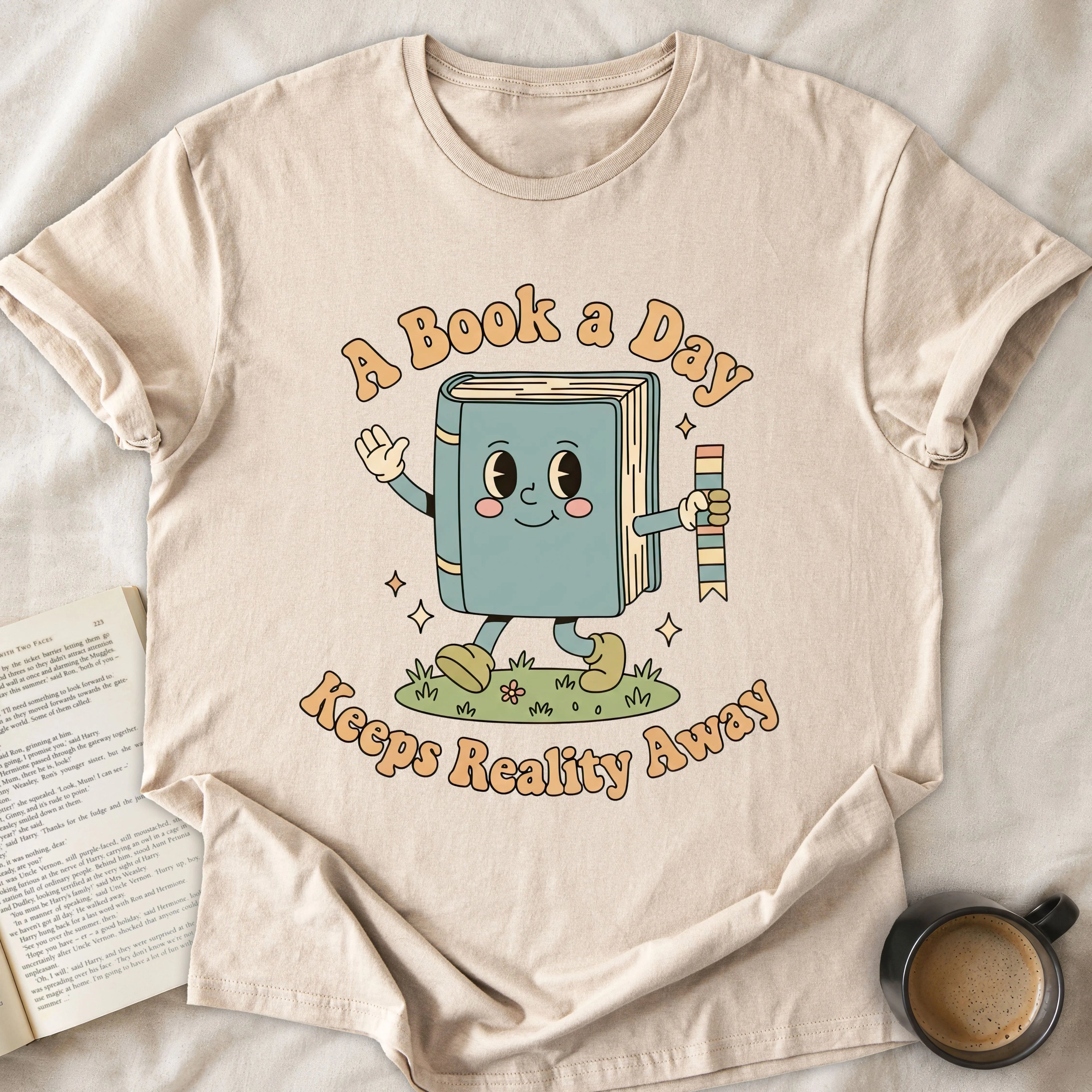 A Book a Day Keeps Reality Away