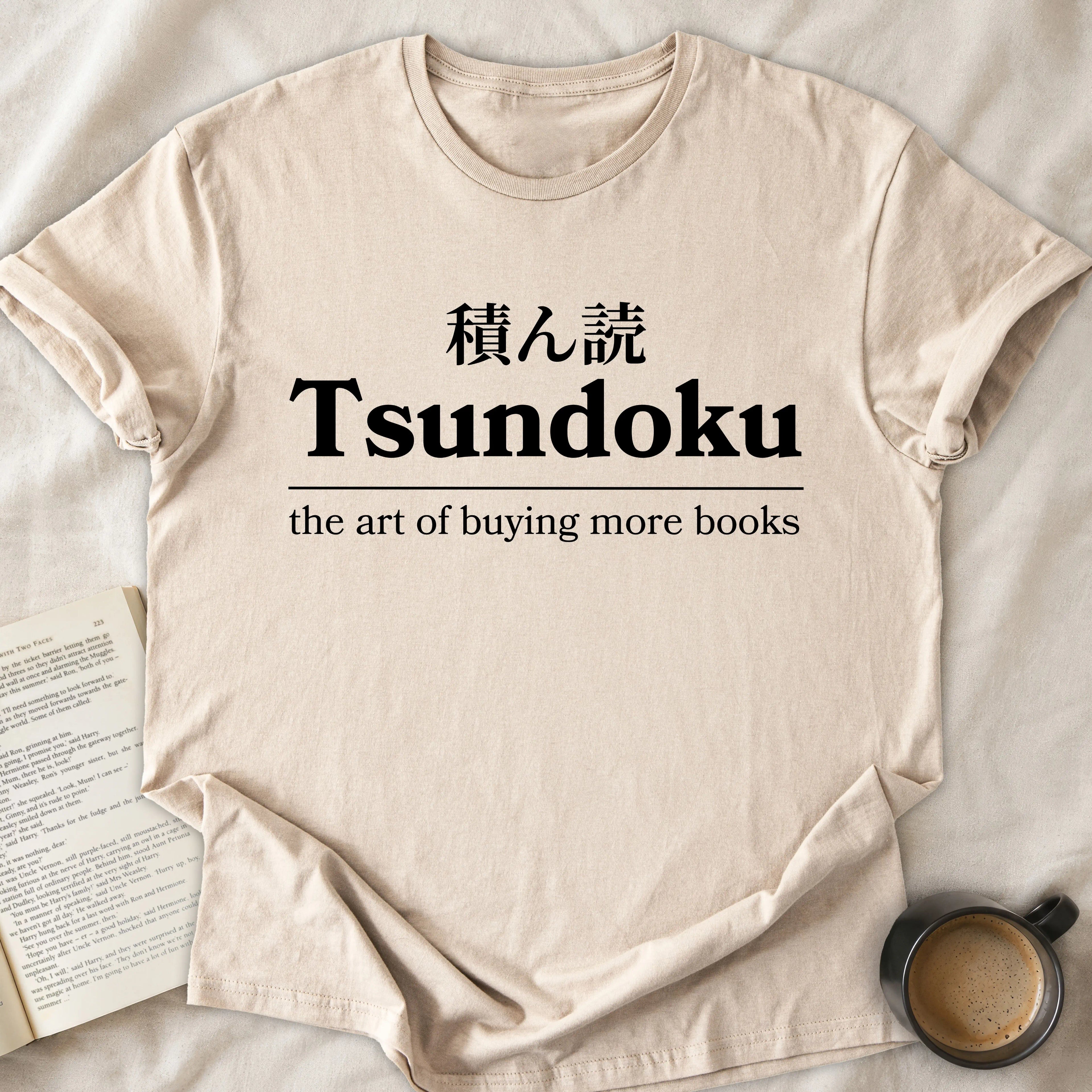 Tsundoku Japanese Word