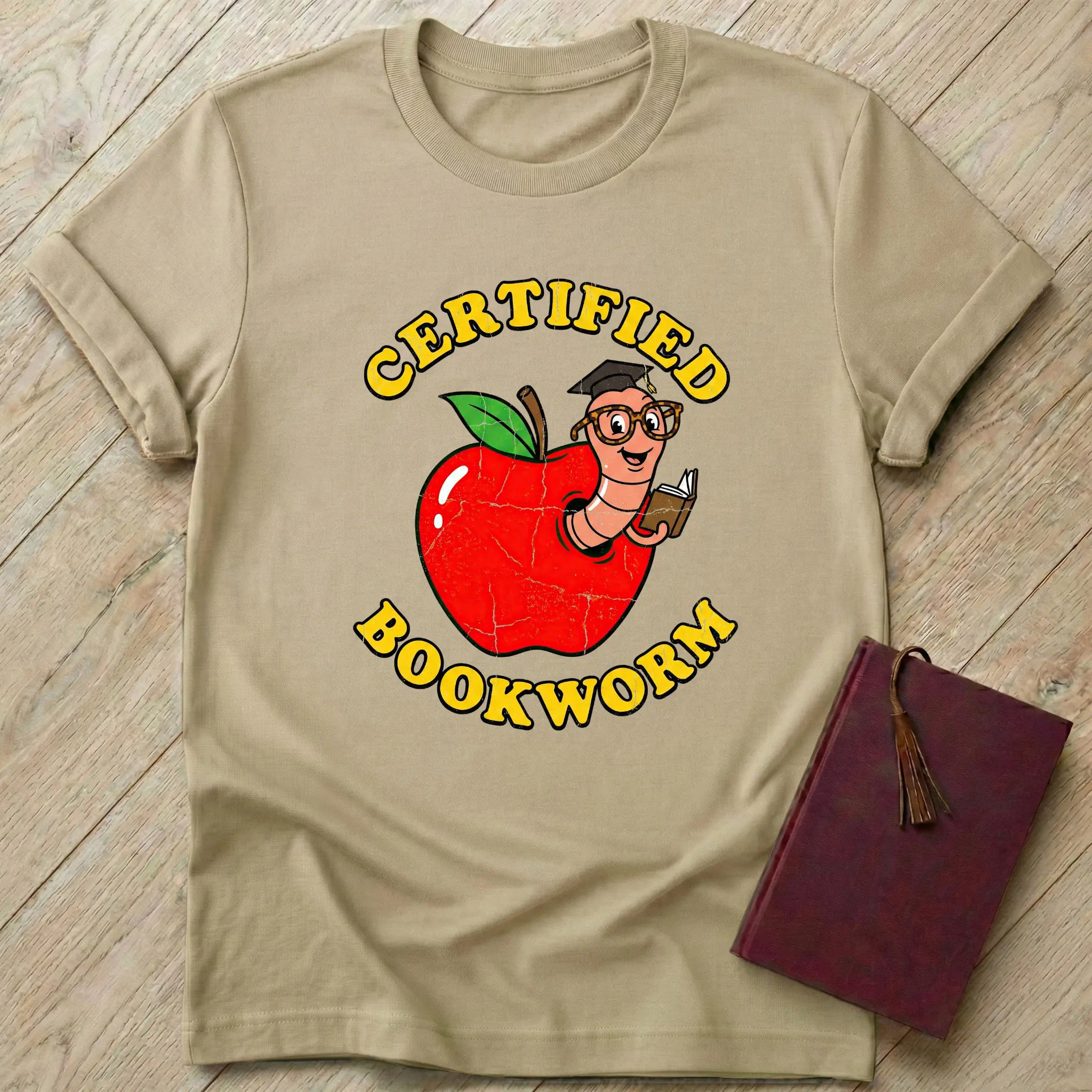 Certified Bookworm T-Shirt