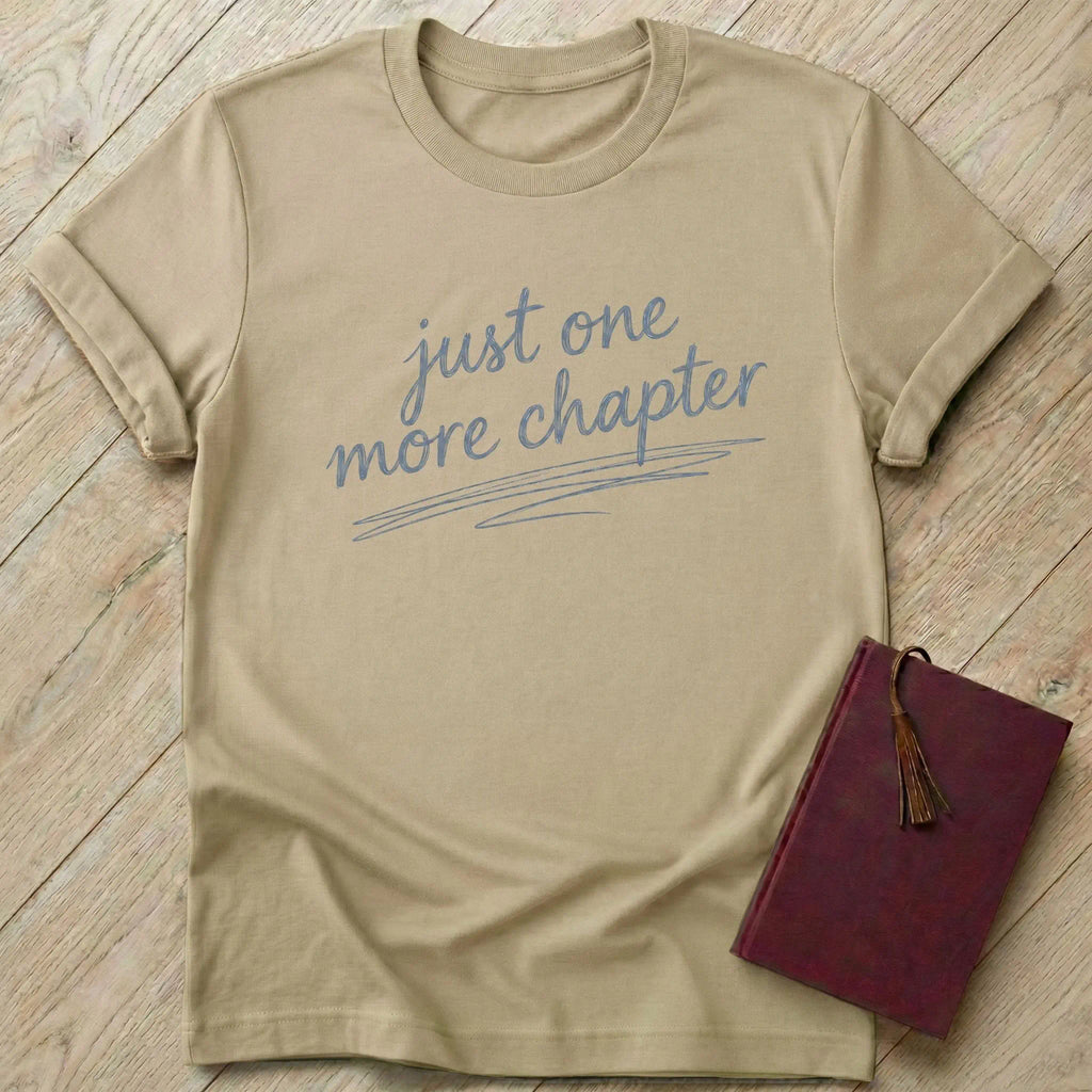 Just One More Chapter Scribble T-Shirt