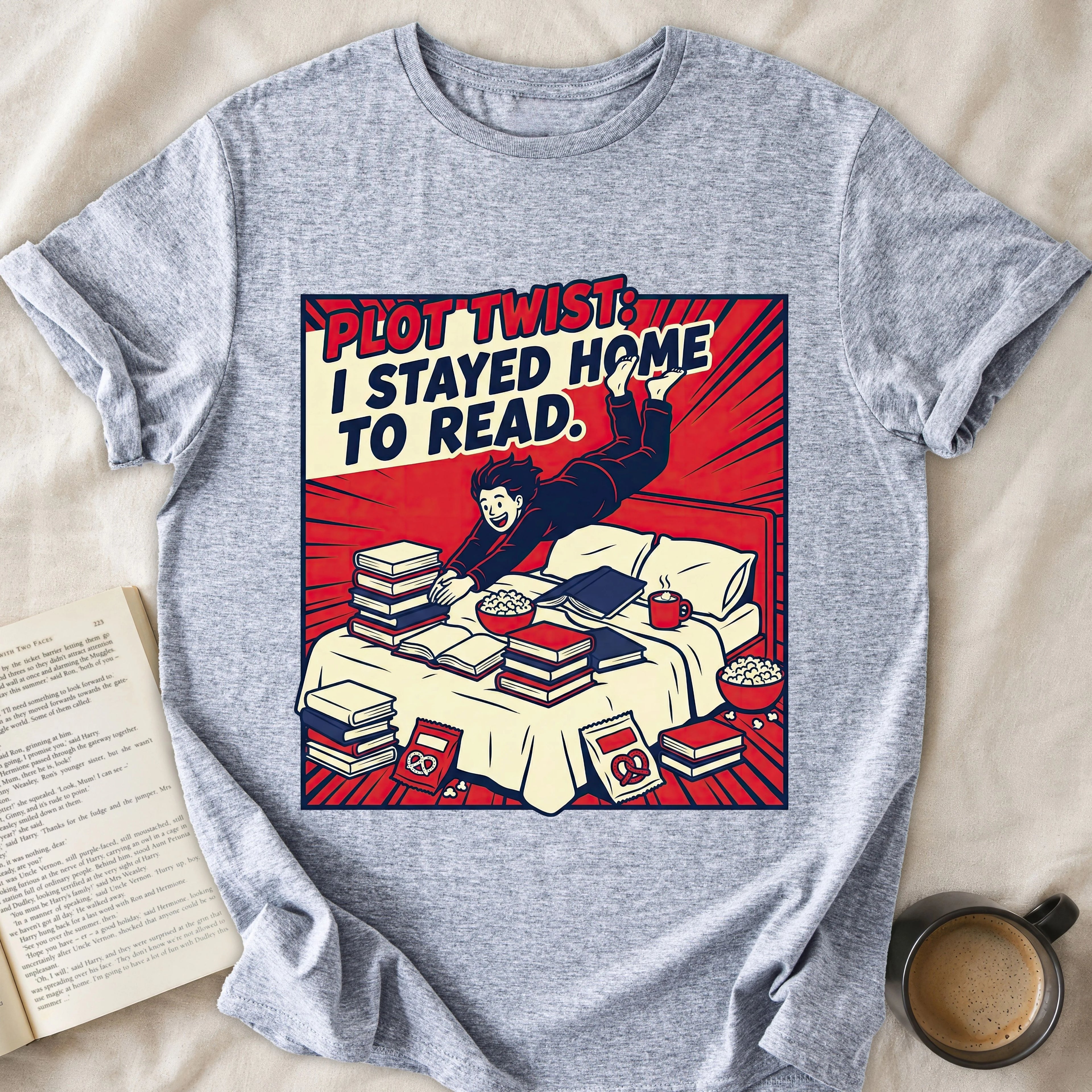 Plot Twist: I Stayed Home to Read