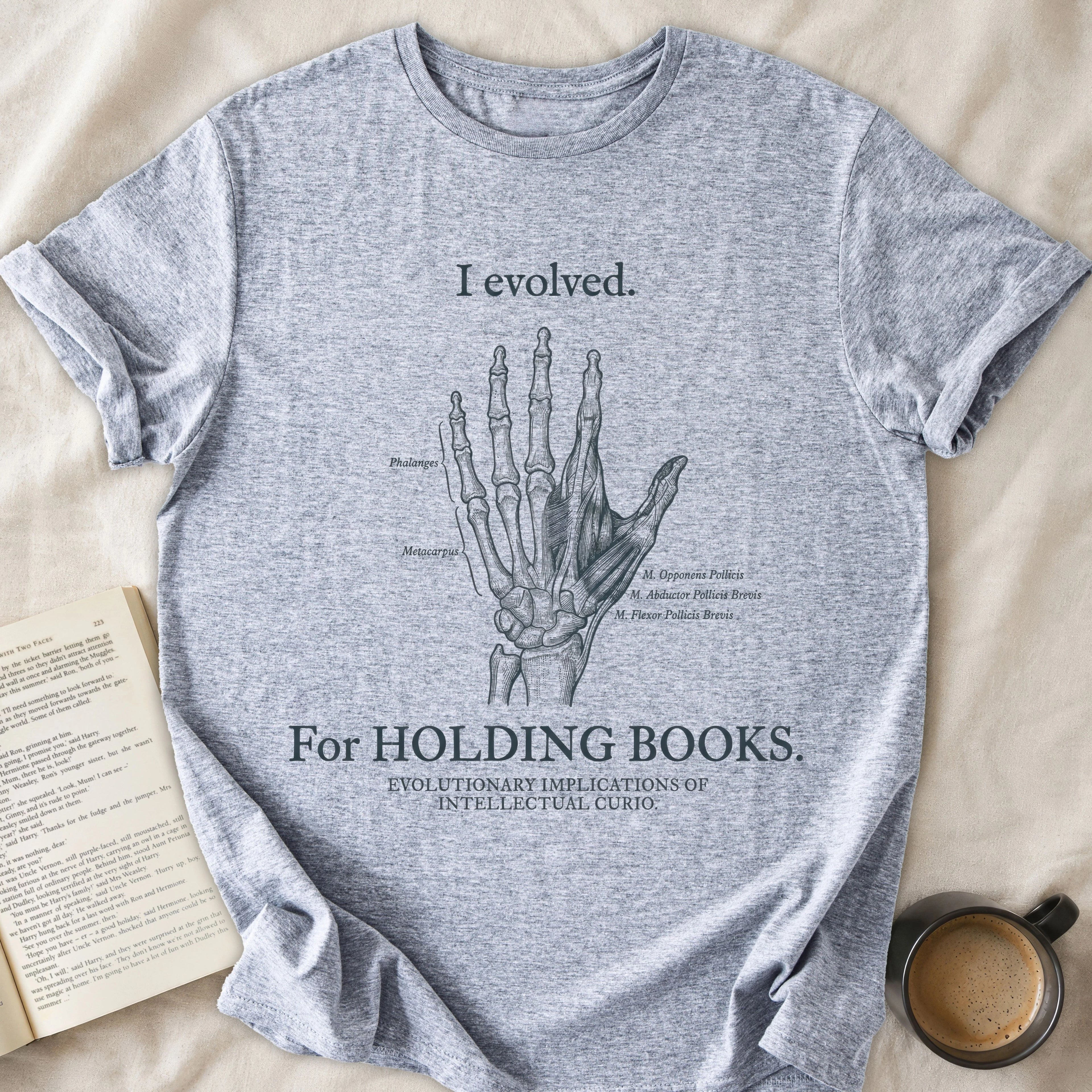 I Evolved For Holding Books