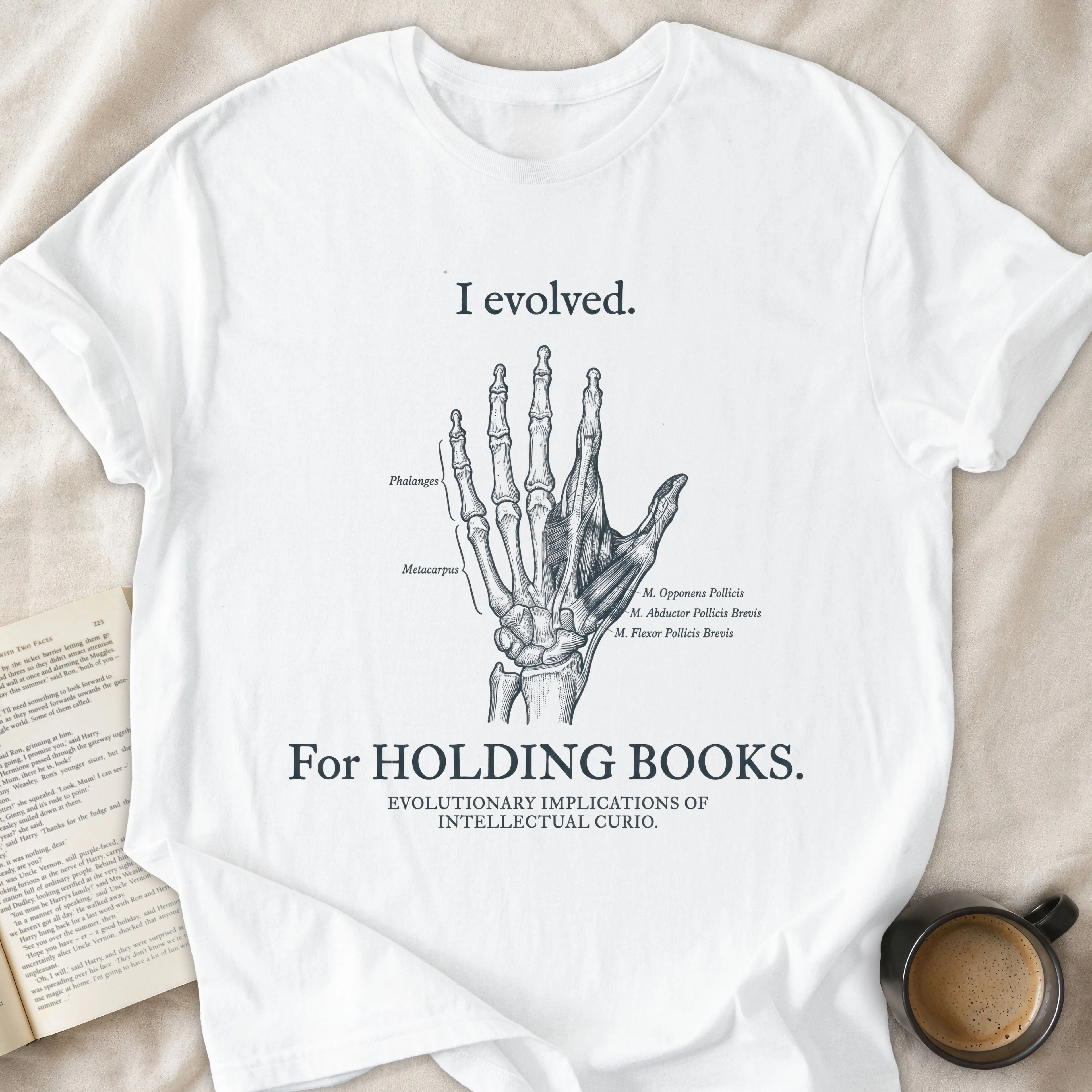 I Evolved For Holding Books