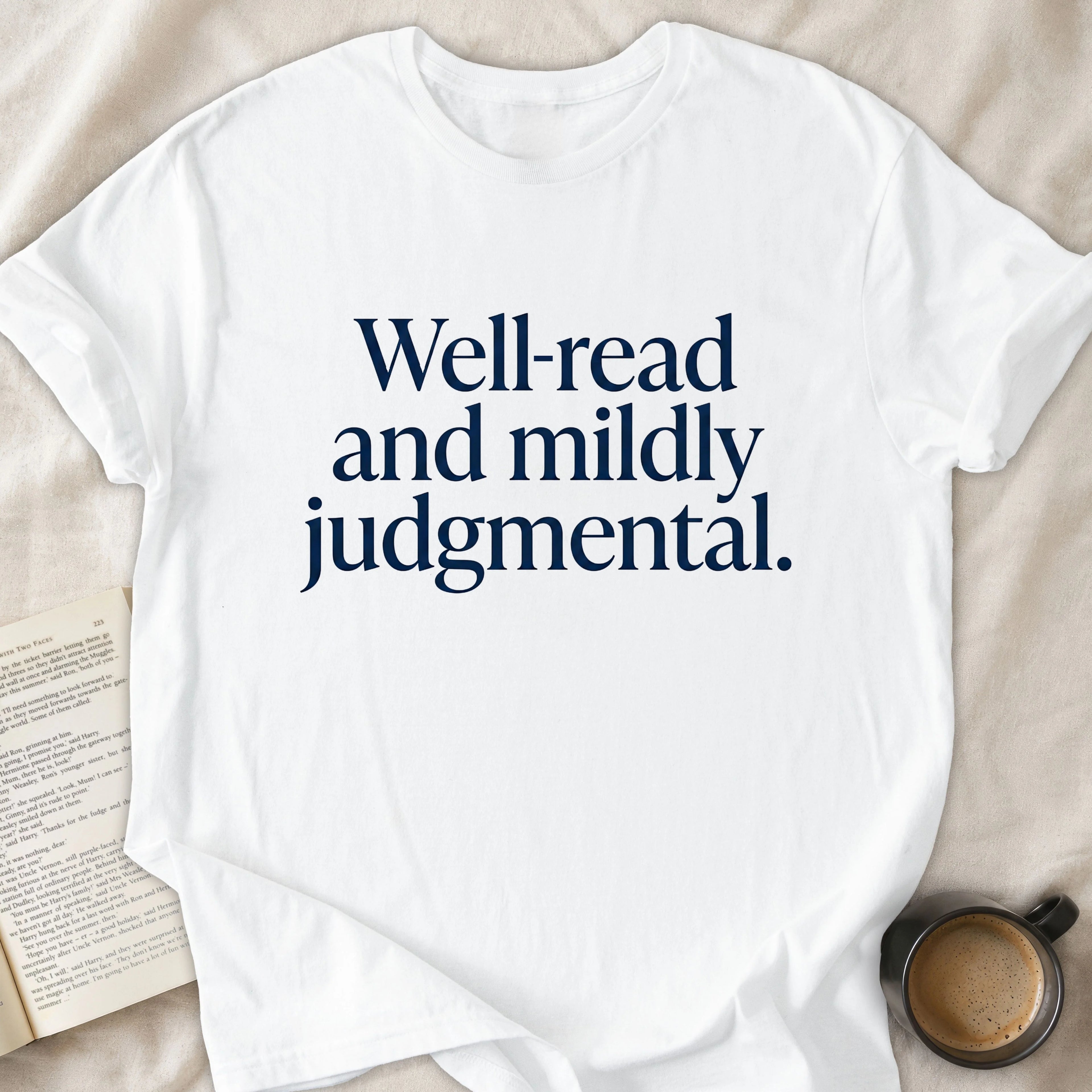 Well-read and mildly judgmental