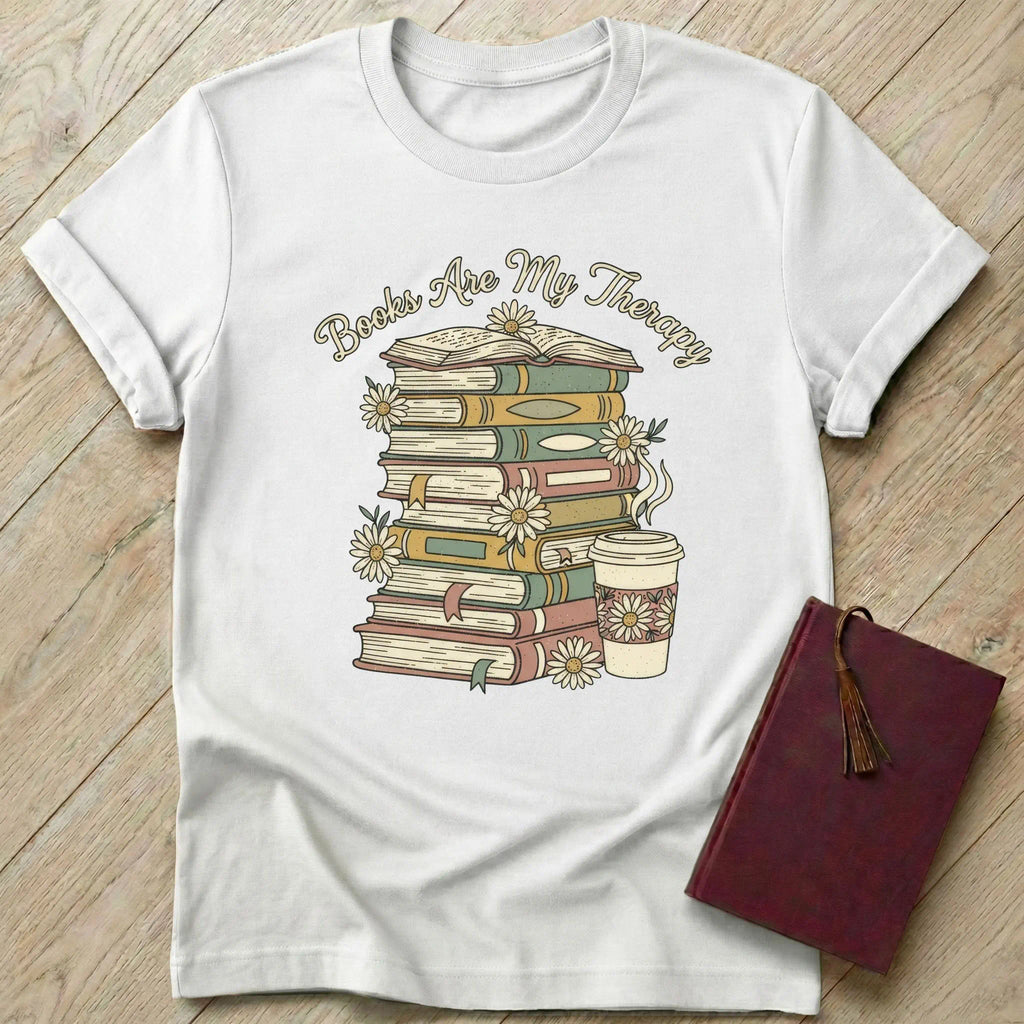 Books are My Therapy T-Shirt
