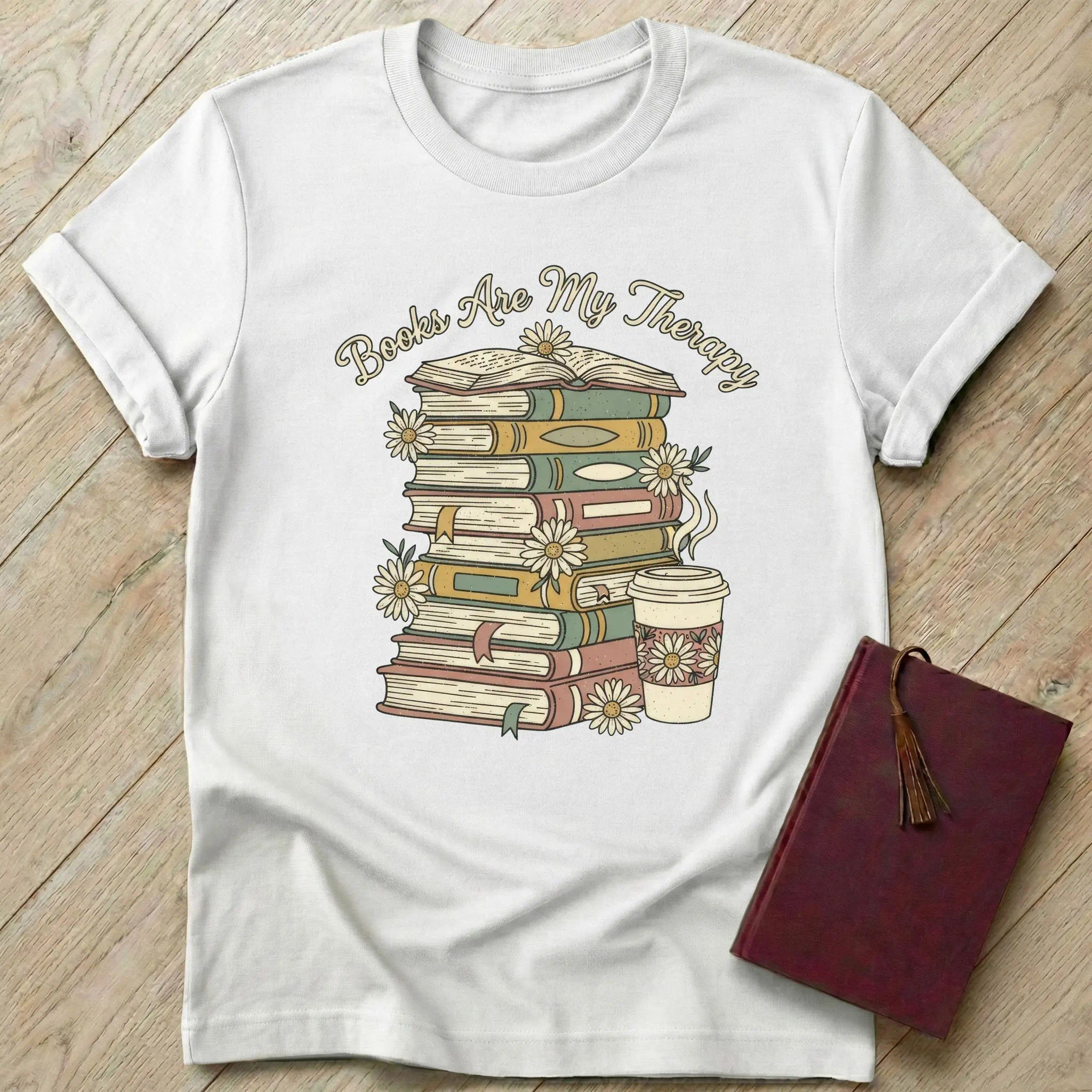 Books are My Therapy T-Shirt