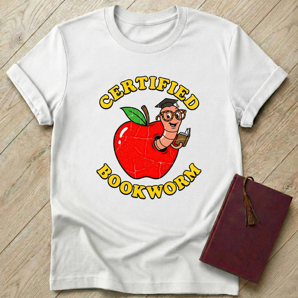 Certified Bookworm T-Shirt