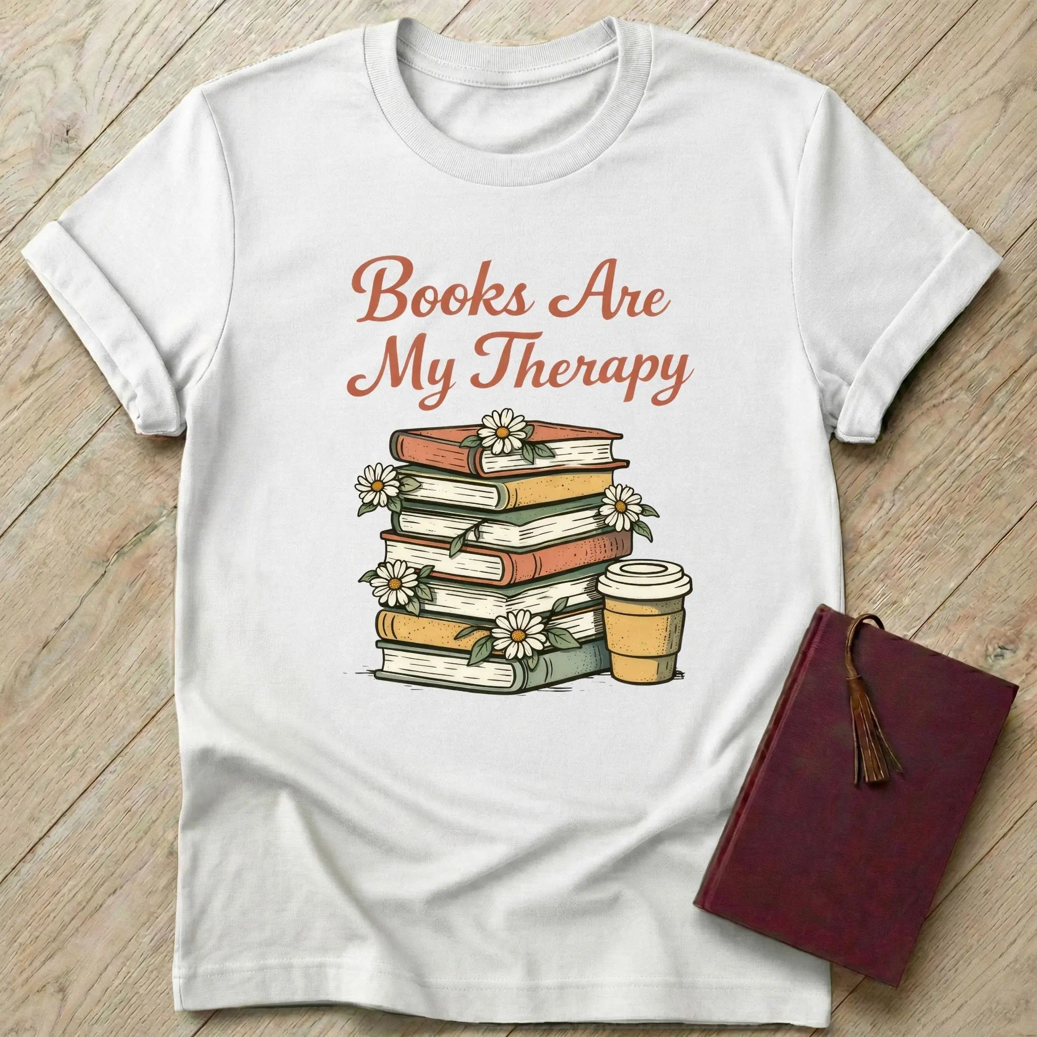 Books are My Therapy T-Shirt